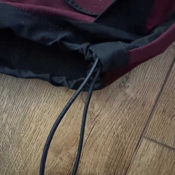 FTP Two Tone Waterproof Burgundry Anorak Jacket Men’s Size L NWOT - Picture 6 of 9